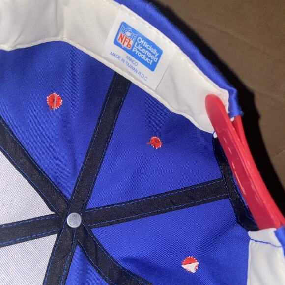 Vintage New York Giants Annco Snapback Hat NWT Deadstock Blue Red NFL - Picture 7 of 14